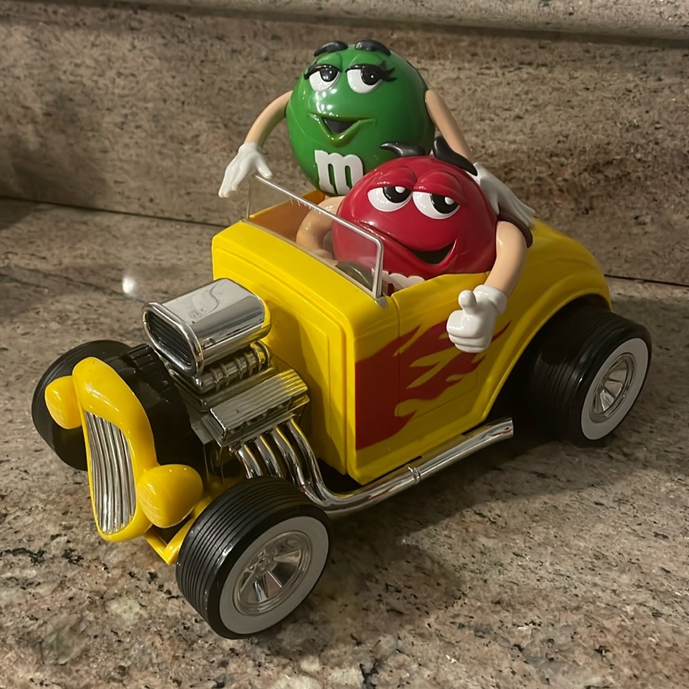 M&M collectors candy dispenser
